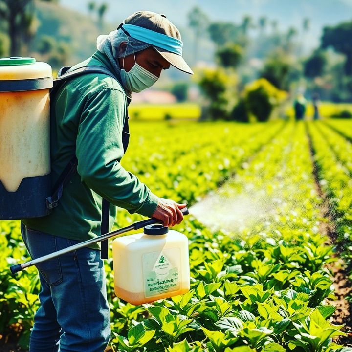 smart farming means safe farming! 💧👨 🌾 watch how biopesticides are helping farmers fight pests without harming the environment #biopesticide #safespray #plantprotection #greenfarming